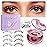 FADLASH Magnetic Eyelashes with Applicator Reusable Magnetic Lashes Natural Look 2 Pairs with Clamp No Glue Needed False Eyelashes Kit Easy to Wear (806+B7)