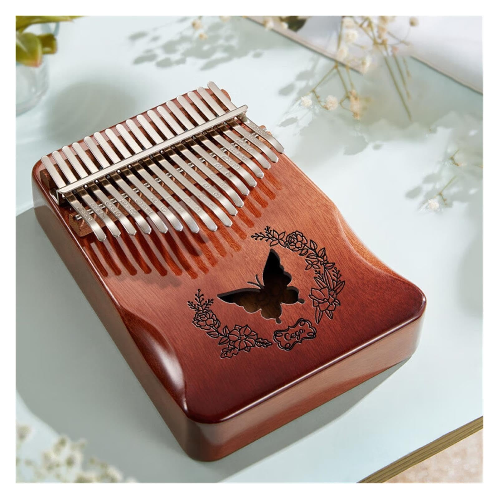 Kalimba portatile Pianoforte Kalimba Mogano