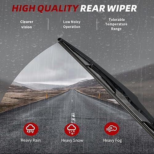 Vista 415 de OTUAYAUTO Brazo de limpiaparabrisas trasero - Reemplazo para Chevrolet Chevy Tahoe, Suburban, Cadillac Escalade & ESV, GMC Yukon & XL 2015-2020 OEM