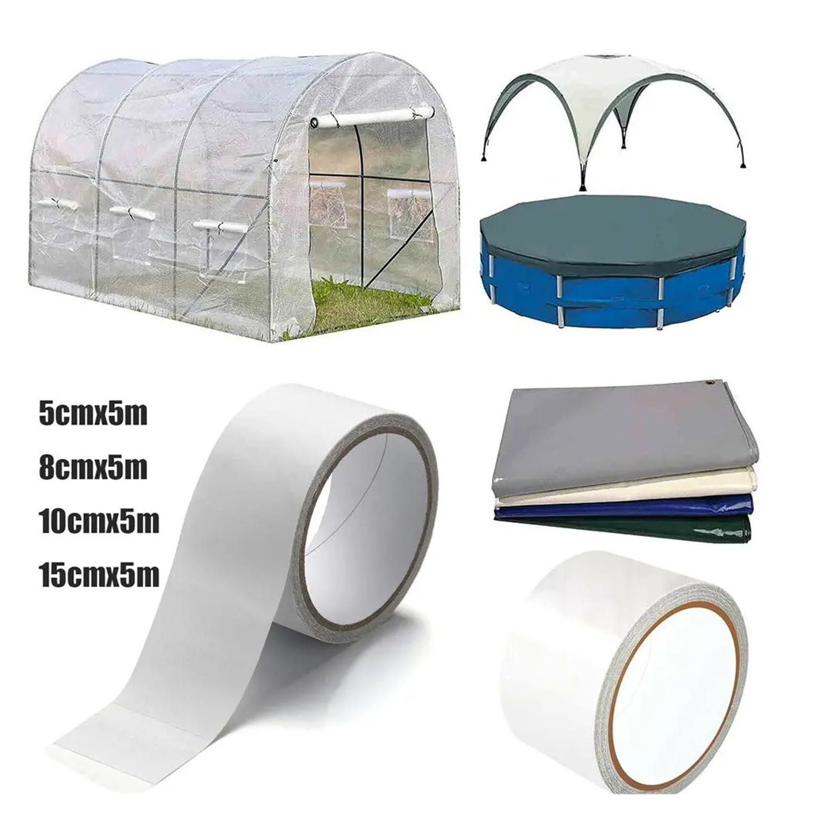 Reparaturband for Segeltuchzelte