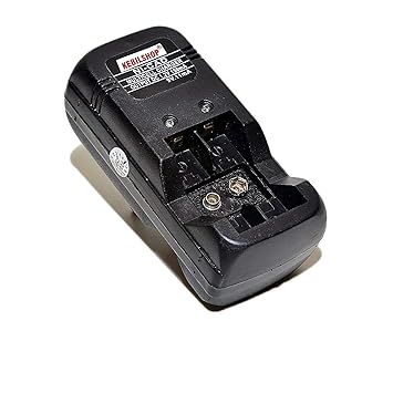 KEBILSHOP Universal Charger for AA or 9 Volt Rechargeable Cell/Batteries. (AA OR 9 Volt)