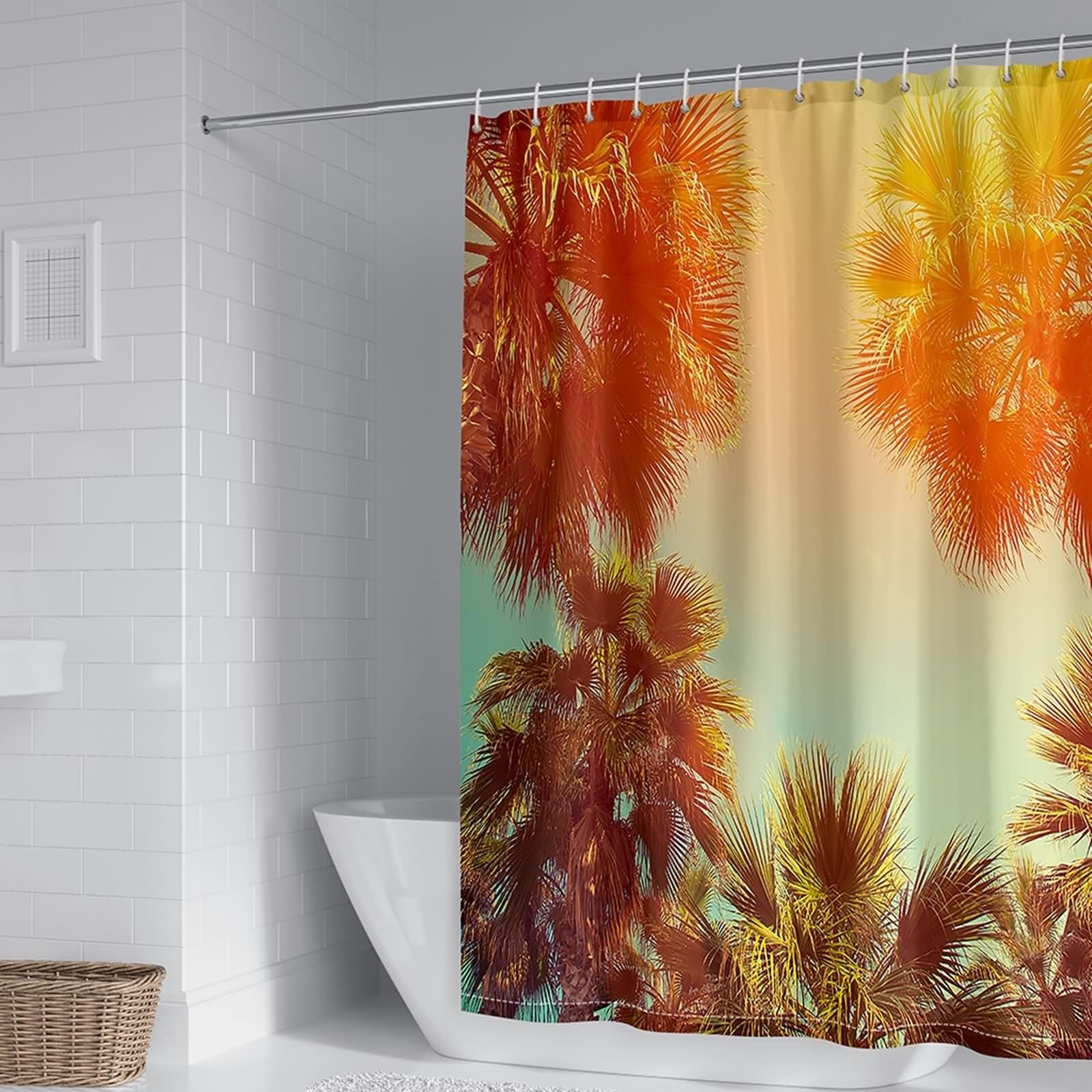 Rideau de douche 300x200cm KnSam imperméable pour éviter les inondations de salle de bain