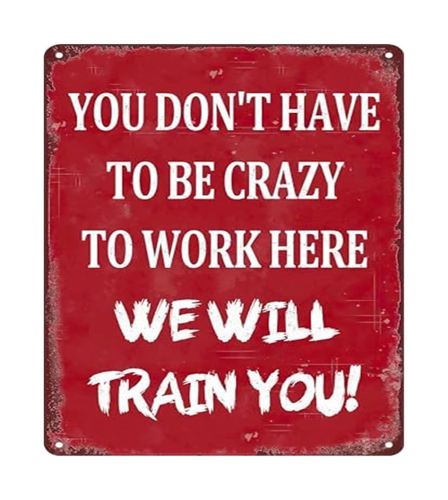 NWPNLXEA Tin Sign Humor Decoration for Business Cafe Bar Kitchen Home Office (8 X 12 in)