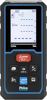 Trena Laser Philco alcance de 80m Display LED PTL02