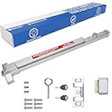 Alarmed Commercial Push Bar Exit Device - FH-1550A Panic Bar Loud Warning Strike Bar with Warning Stickers - UL Listed - Easy Installation