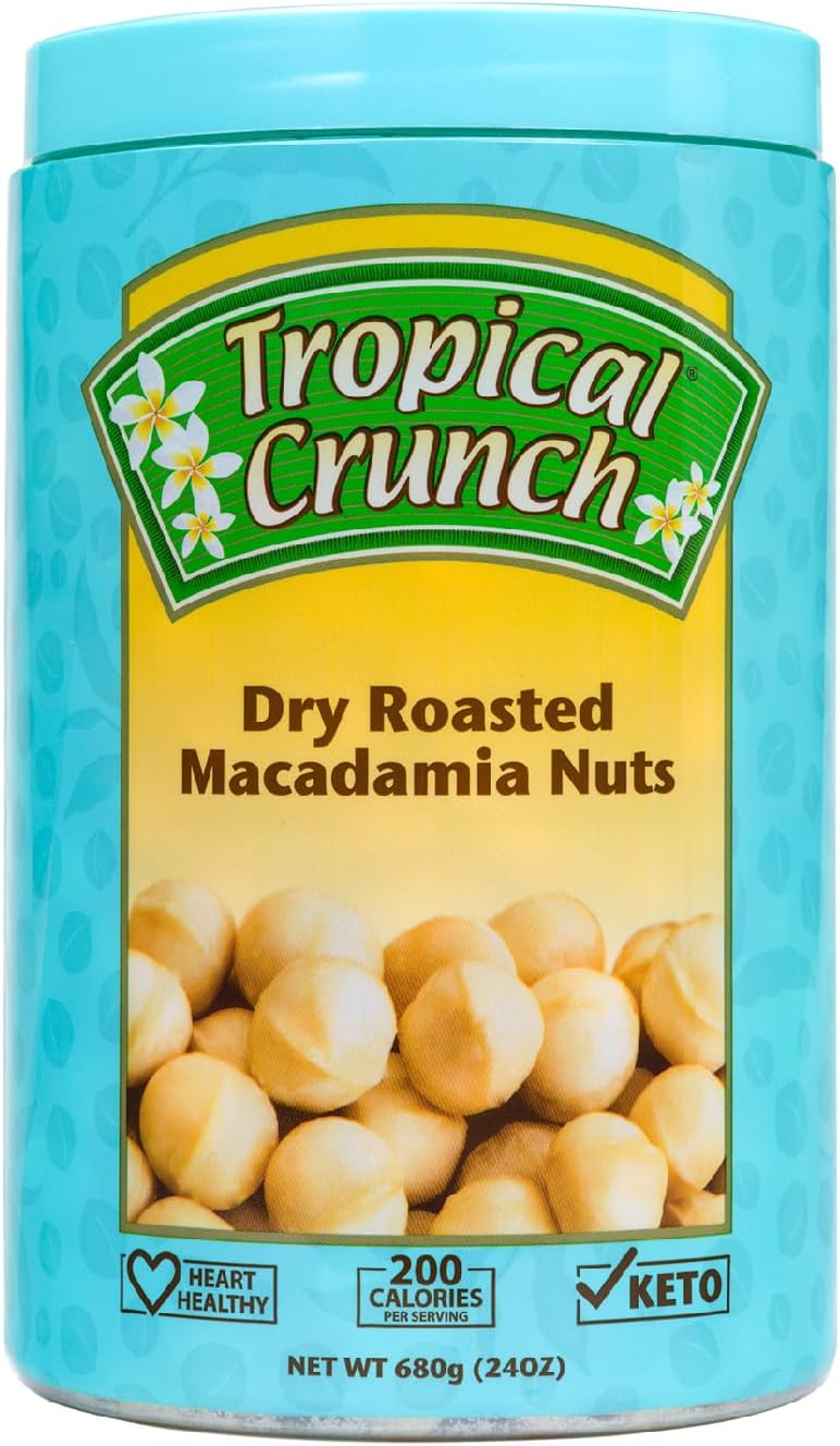 Hamakua Macadamia Nuts Unsalted Bulk Macadamias (4 lbs