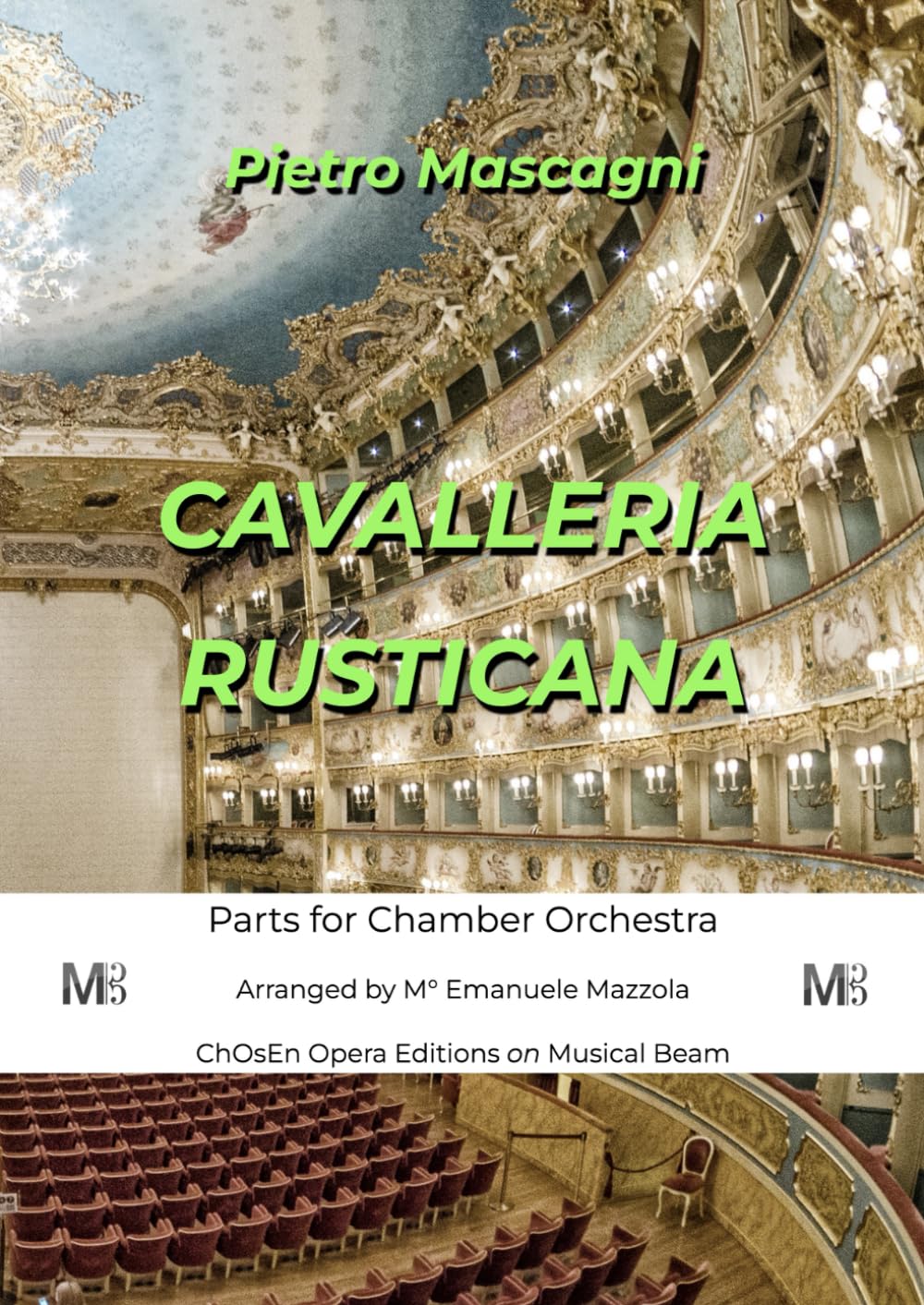 Cavalleria Rusticana for Chamber Orchestra partition prestige de l'opéra pour 18 à 28 pièces