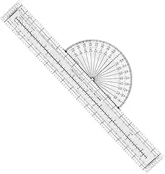 Plotter fixo Premier para pilotos, ferramenta de plotagem eficiente para pilotos, planejamento de rotas de voo, escala precisa, transparente