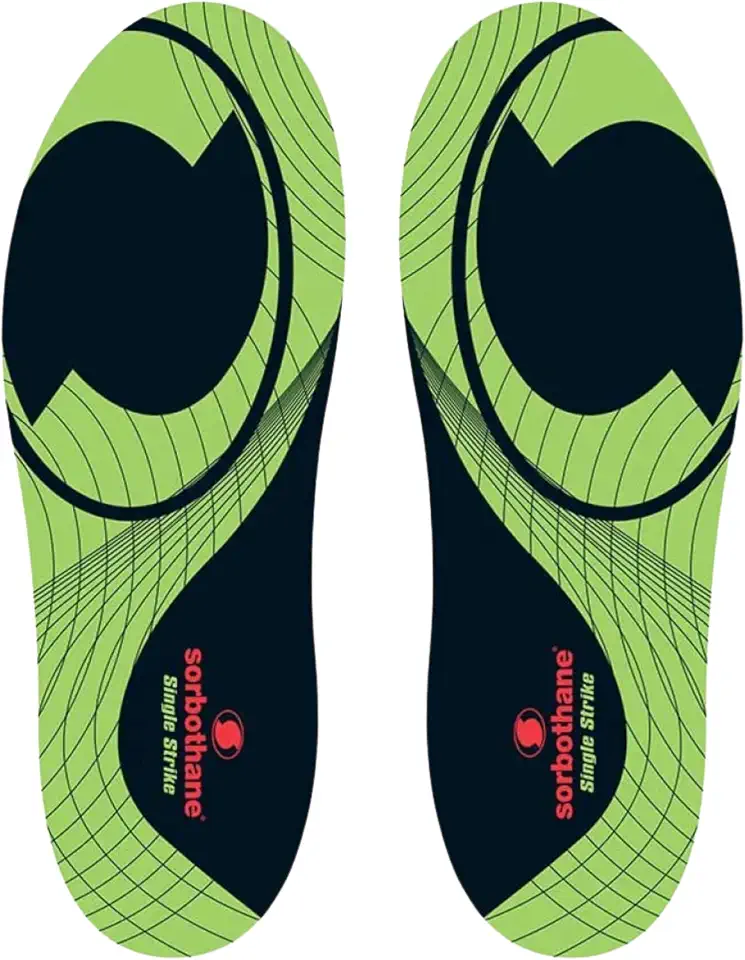 Sorbothane Single Strike Insoles Green