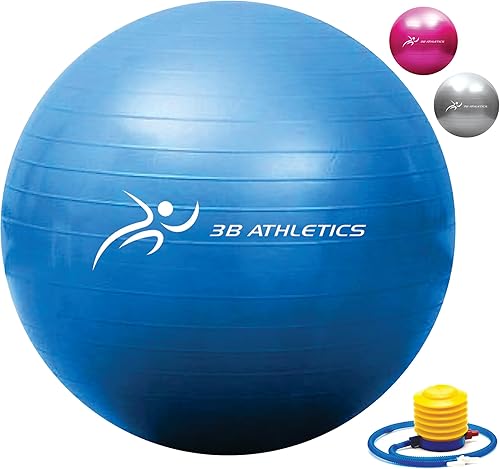 Pelota de yoga para embarazo y pelota de ejercicios equipo de fitness para gimnasio en casa, equipo de ejercicio para mujeres, kit de pilates,