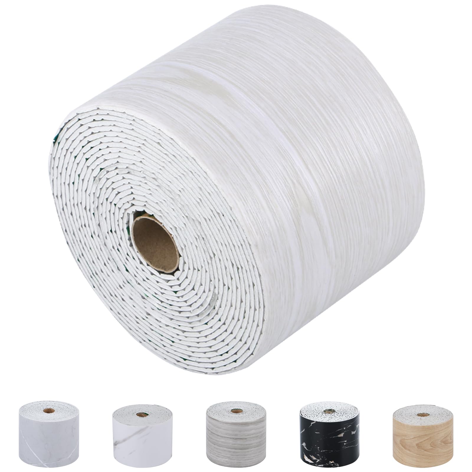 SYYKDEF Peel and Stick Waterproof Mirror Frame Border Sticker Self Adhesive Wall Edging Lines Foam Wall Base Moulding Trim for Home Decoration (16.4