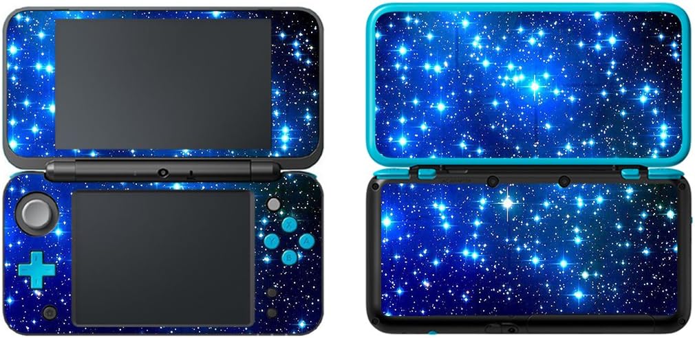 SKINOWN Vinyl Cover Decals Skin Sticker for New 2DS XL (Starry Sky Blue) : Video Games