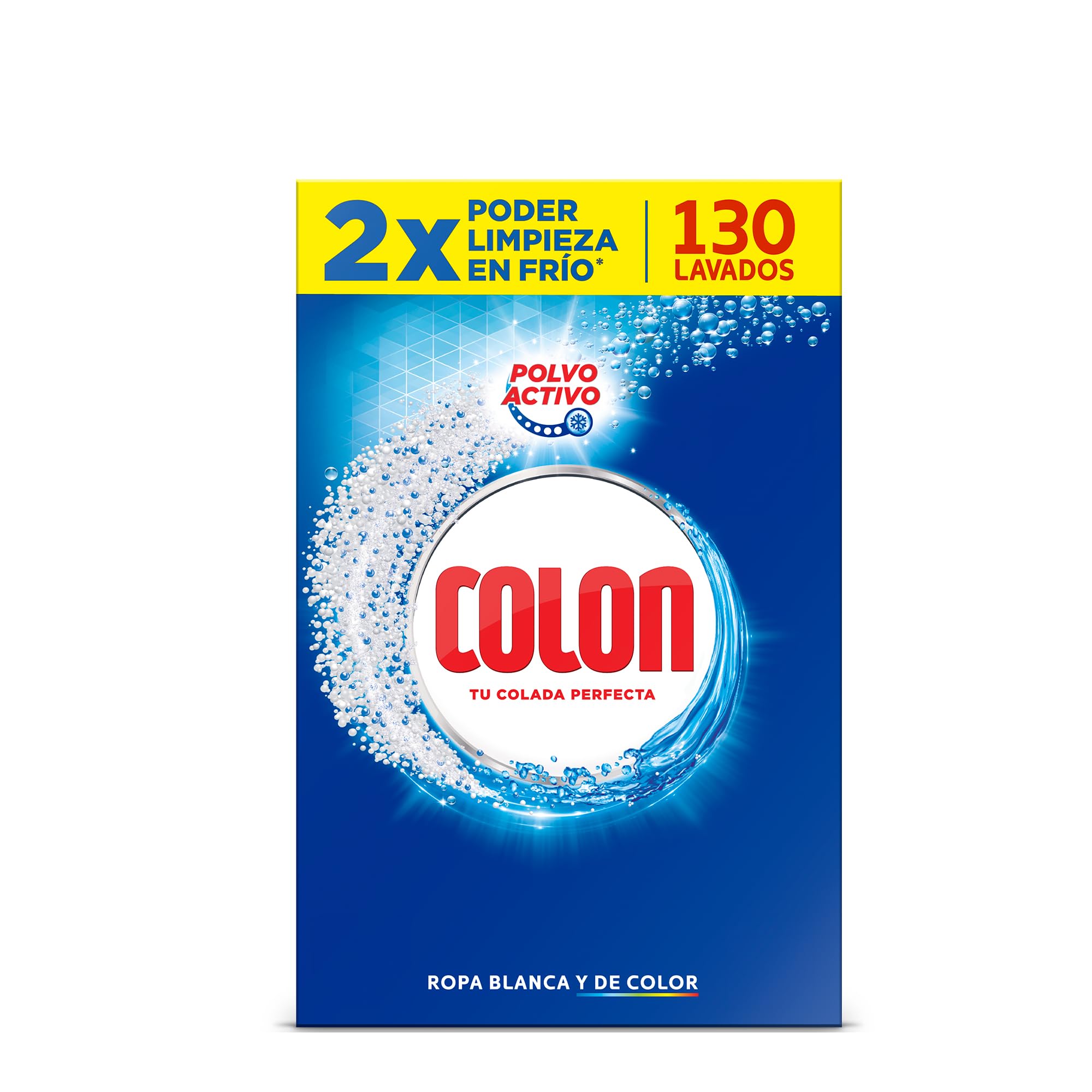 Oferta: Colon Detergente Polvo, Azul, 130 Lavados, 130 Dosis