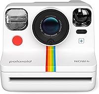 Vista 31 de Polaroid Now+ 3rd Generation Bluetooth i-Type Instant Camera with 16 Color Film Photos, Black App Controlled with Signature Series Case Bundle