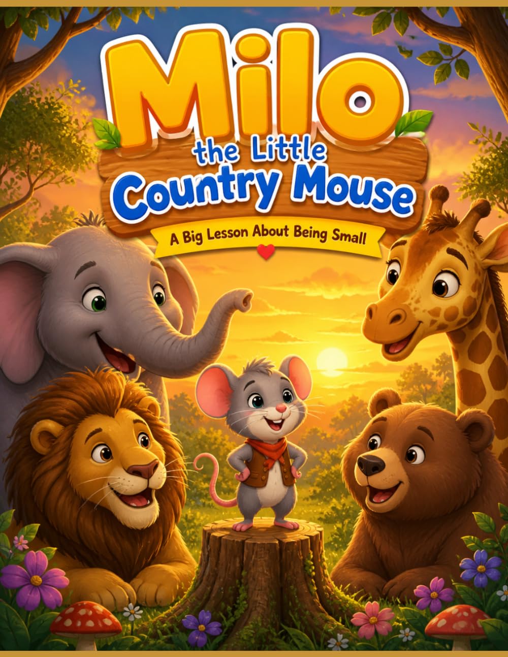 Milo the Little Country Mouse: A Big Lesson About Being Small