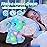 BSTAOFY Light up Elephant Soft Plush Toy Cozy Floppy LED Stuffed Animals Lullabies Nightlight Bedtime for Kids Birthday Valentines for Toddlers 12
