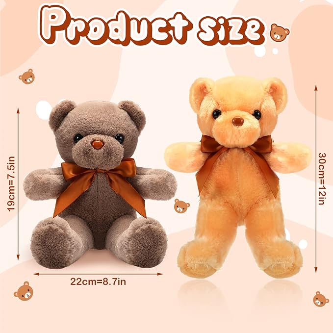 HyDren 30 Osos de Peluche Regalo San Valentín 12 Pulgadas miniatura 2