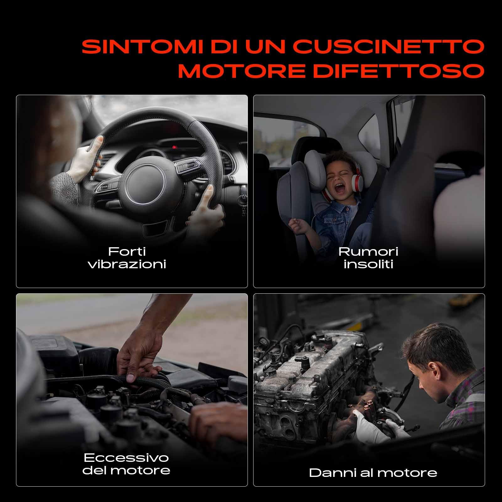 Frankberg 1x Supporto Motore + 1x Supporto del cambio manuale Compatibile con A3 8L1 1.8L Golf IV 1J1 1.9L Golf IV Variante 1J5 2.0L O.c.t.a.v.i.a I Combi 1U5 2.0L New Beetle Cabriolet 1Y7 2.0L 9101