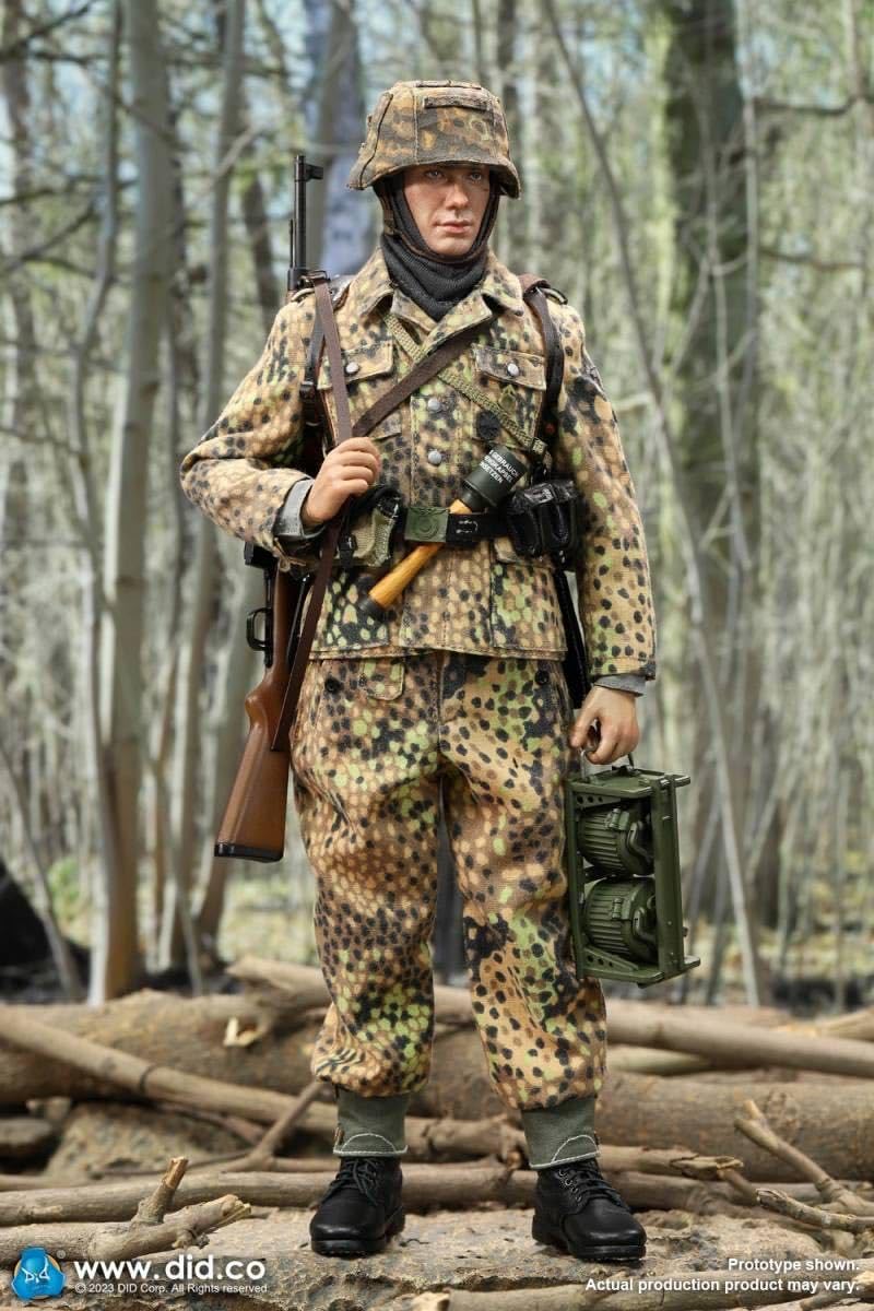Amazon.co.jp: DID 1/6 WW2 ドイツ武装親衛隊 第12SS装甲師団 親衛隊
