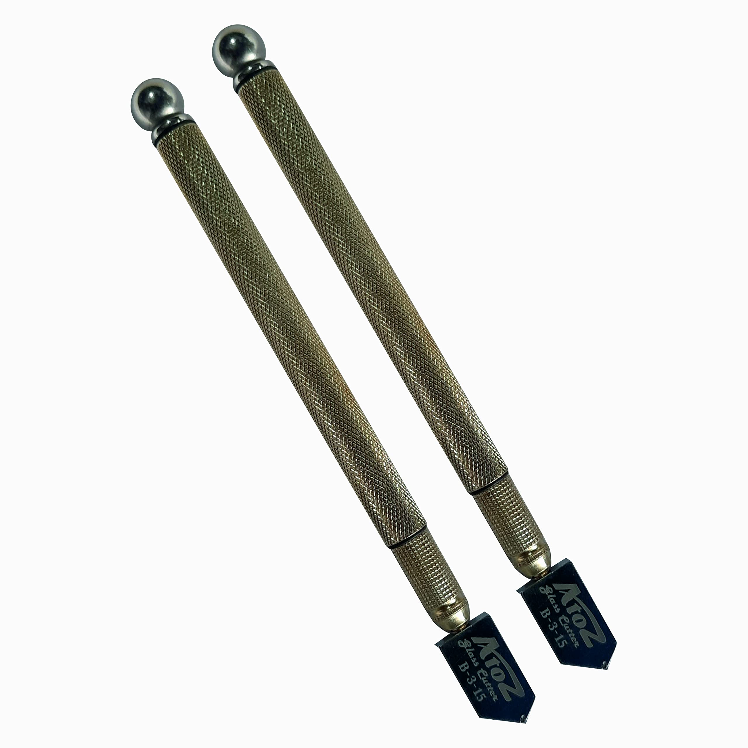 A to Z Glass B 6-15 MM Premium Glass Cutter for Straight Cutting/Glass Tools Oil Cutter (2 PCS)