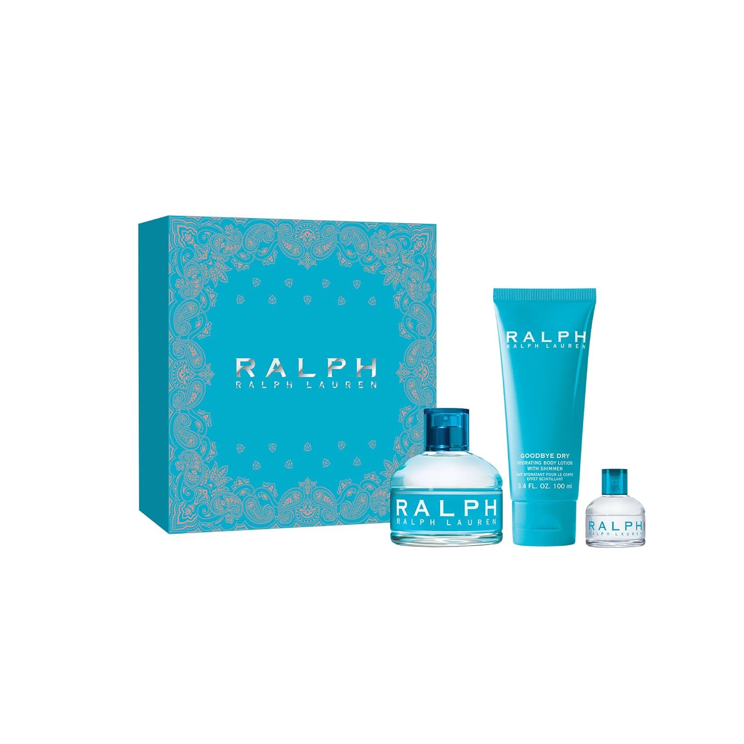Ralph Lauren - Ralph Eau de Toilette - Women's Perfume Set ($145 Value) - Contains Full Size Fragrance (3.4 Fl Oz), Discovery Size (0.2 Fl Oz) & Body Lotion (2.5 Fl Oz)