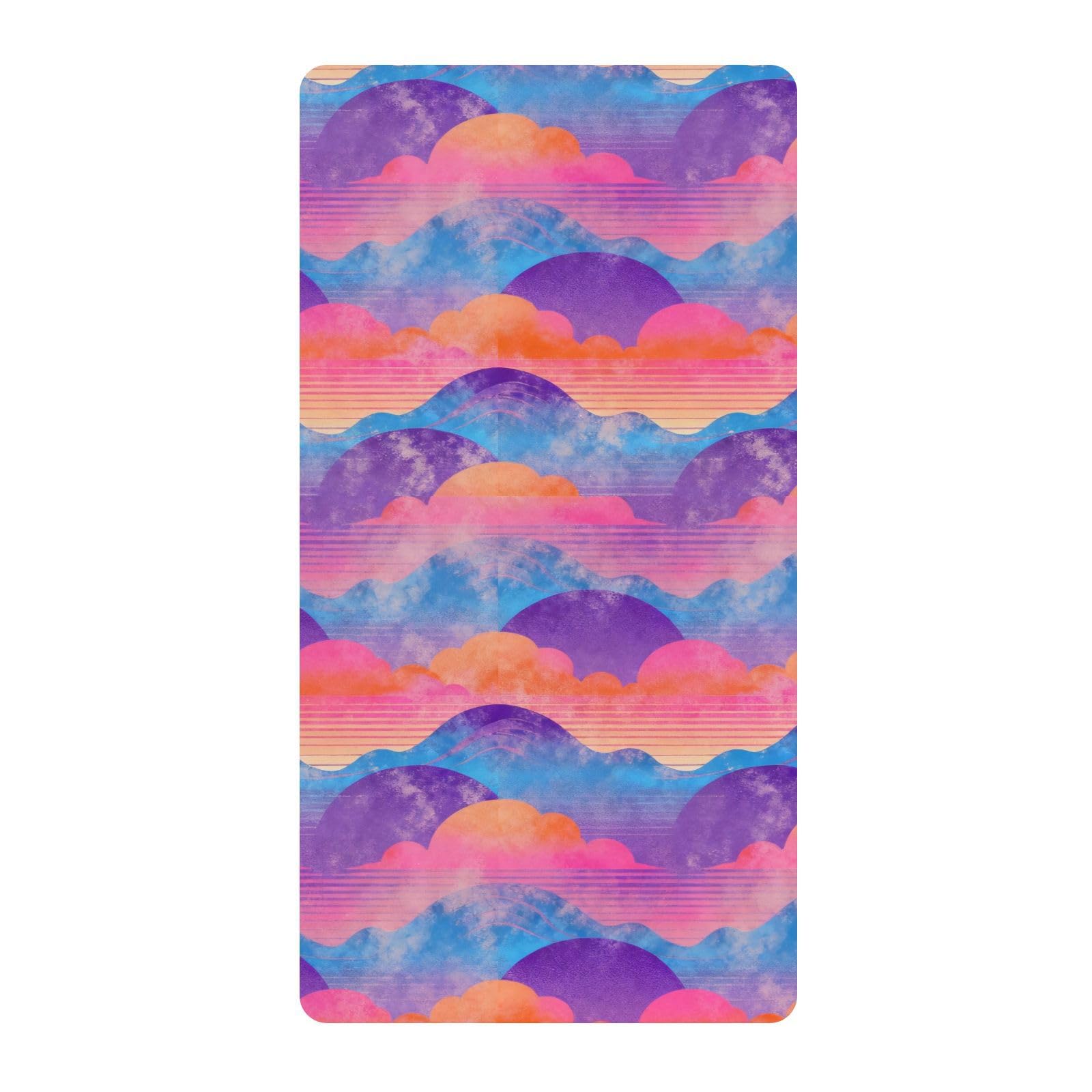 Parure de lit vagues et coucher de soleil pour chambre de fille et garçon