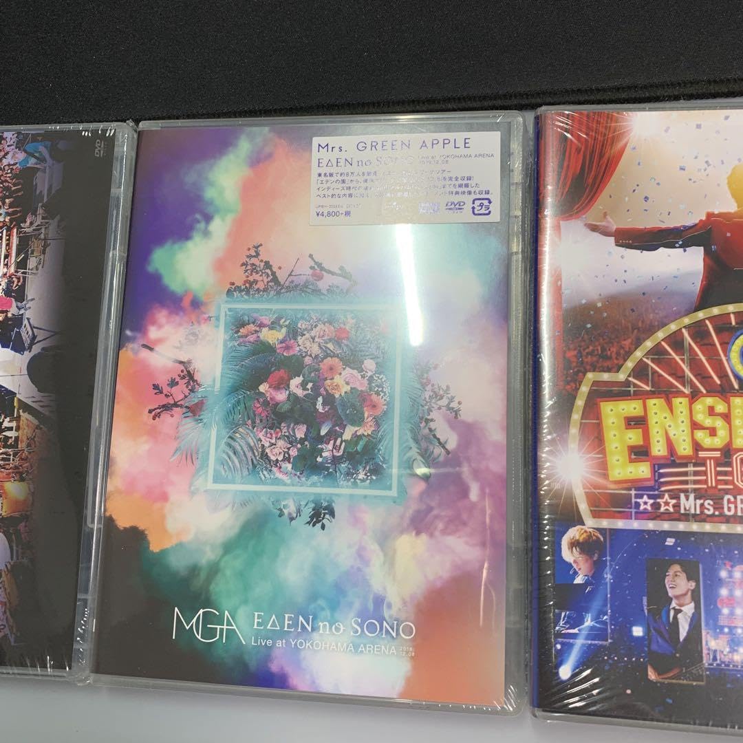 Mrs. GREEN APPLE LIVE DVD 3本セット Amazon.co.jp: 3枚セットMrs. GREEN APPLE LIVE DVD : パソコン