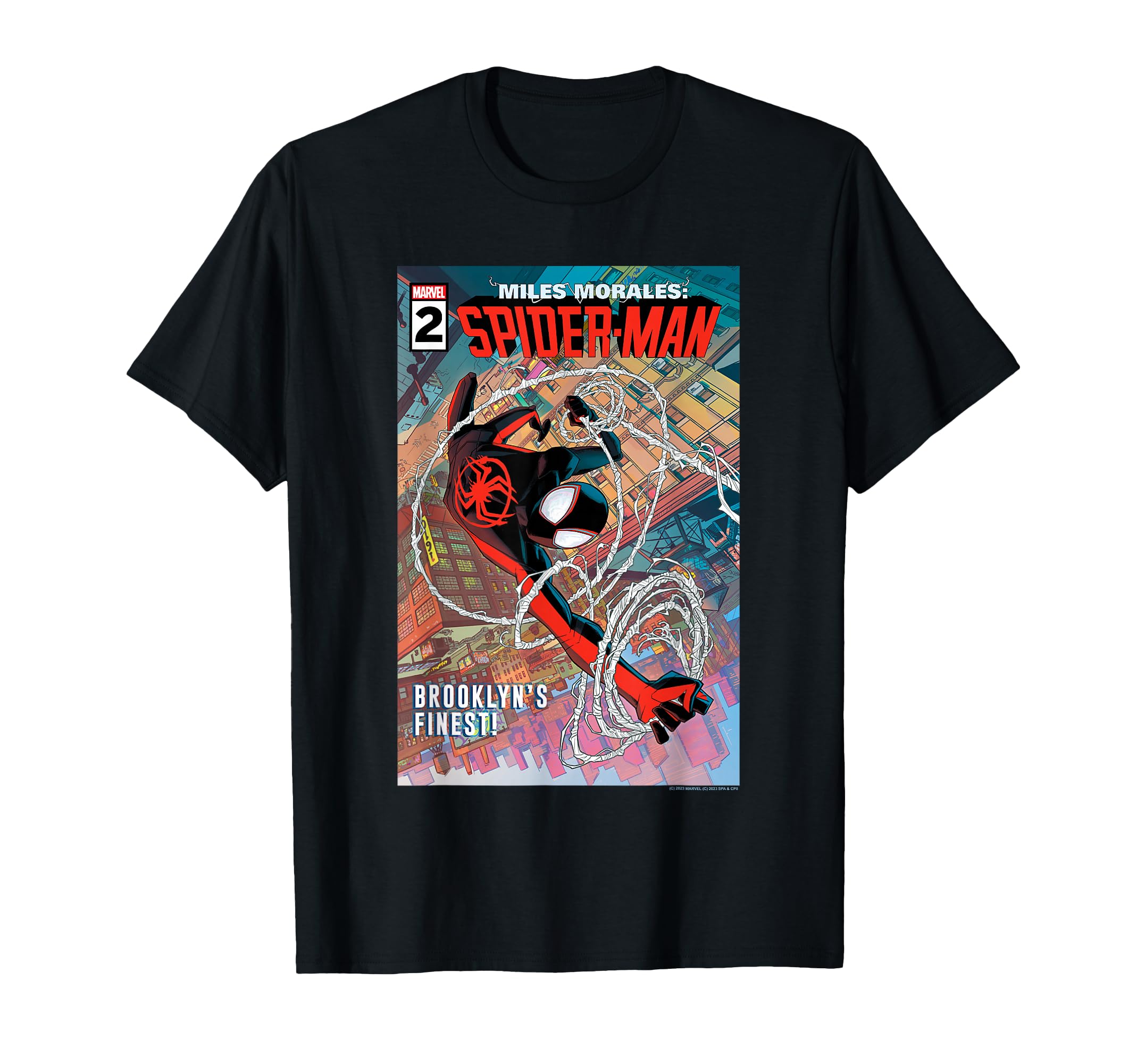 Marvel Spider-Man Across The Spider-Verse Part 1 BK's Finest T-Shirt