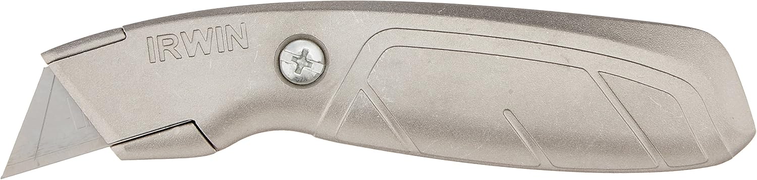 IRWIN Utility Knife, Fixed Blade (2081101) , gray