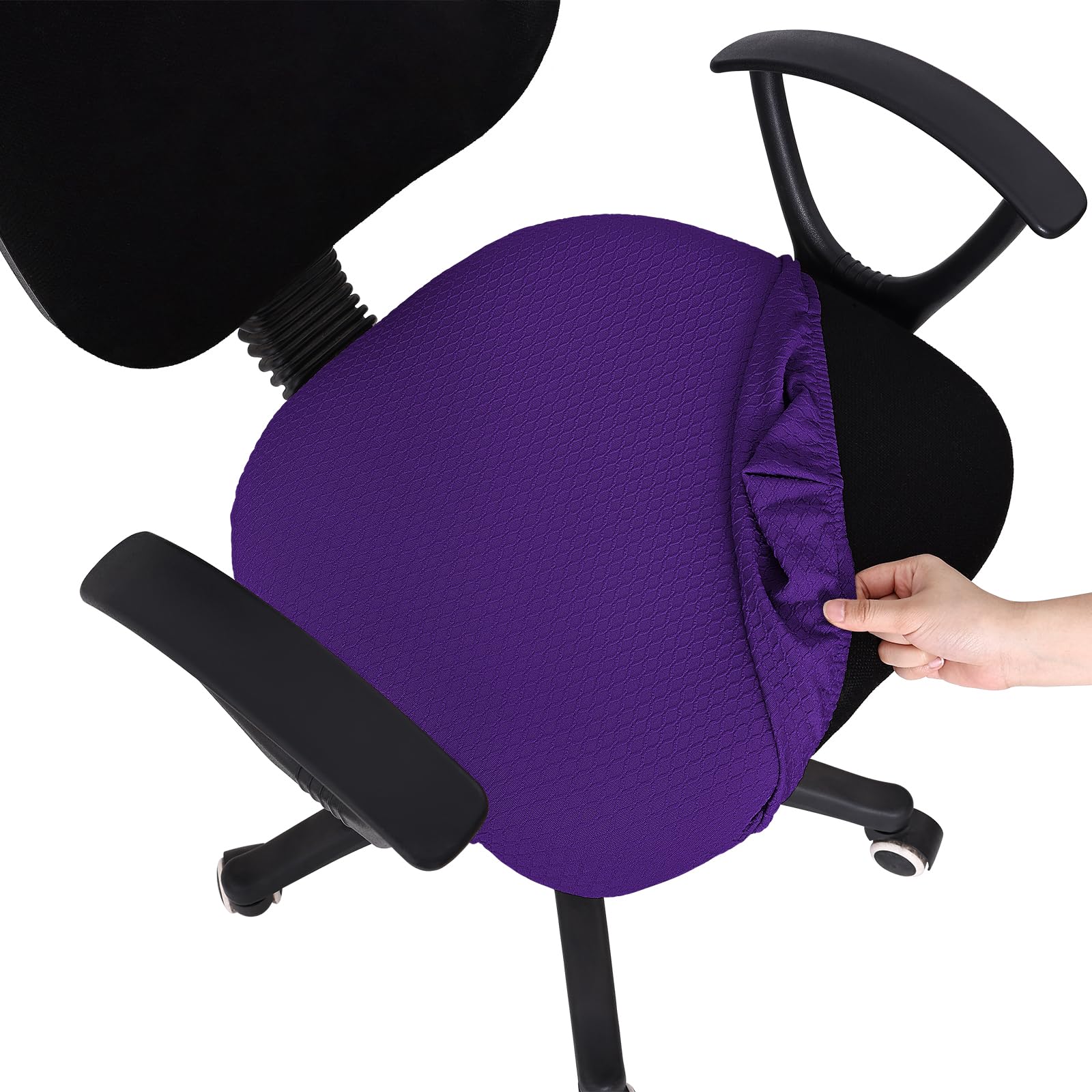 Smiry Office Computer Chair Seat Covers for Desk, Anti-dust Protector
