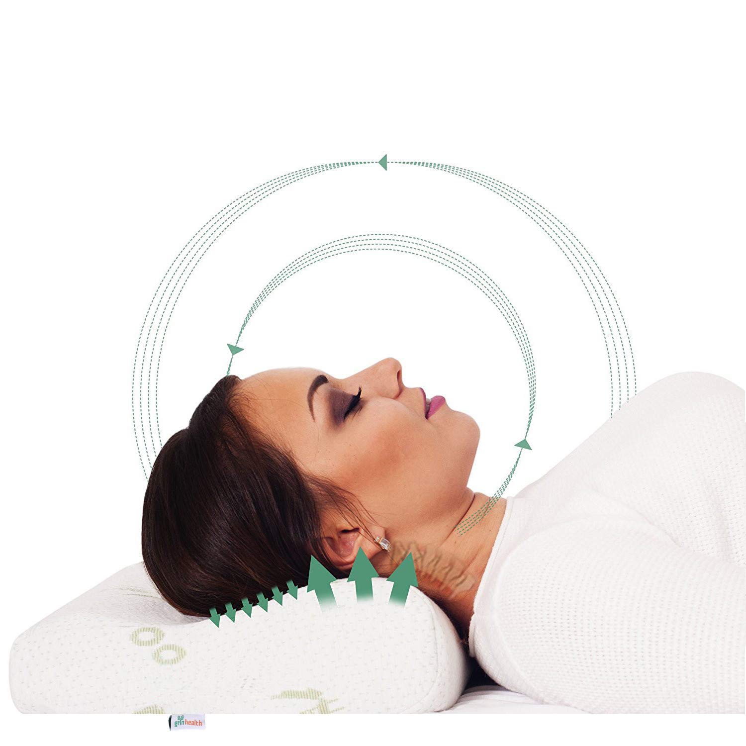 See full amazon price history chart for Grin Health Premium Memory Foam Orthopedic Cervical Pillow for Neck Pain and Spondylitis, Contour Pillow Support for Back, Side Sleepers (King: (60X40X12/10) cm) Grin Health Premium Memory Foam Orthopedic Cervical Pillow for Neck Pain and Spondylitis, Contour Pillow Support for Back, Side Sleepers (King: (60X40X12/10) cm) (B08G8RKMNQ) Amazon Price History, Amazon Price Tracker