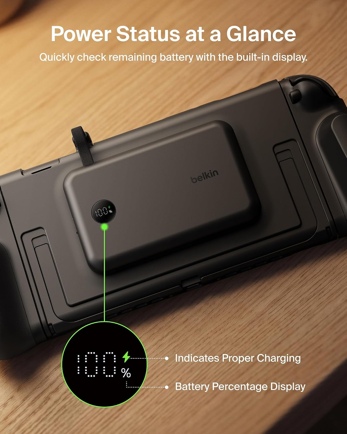 Belkin Nintendo Switch 2 Grip Charging Case with 10000mAh Power Bank 30W | Magnetically Attachable Custom 10000mAh Power Bank with Ergonomic Nonslip Grip, Quick Release, Dockable, Built-in Kickstand 9 71BksUO2I9L. AC SL1500