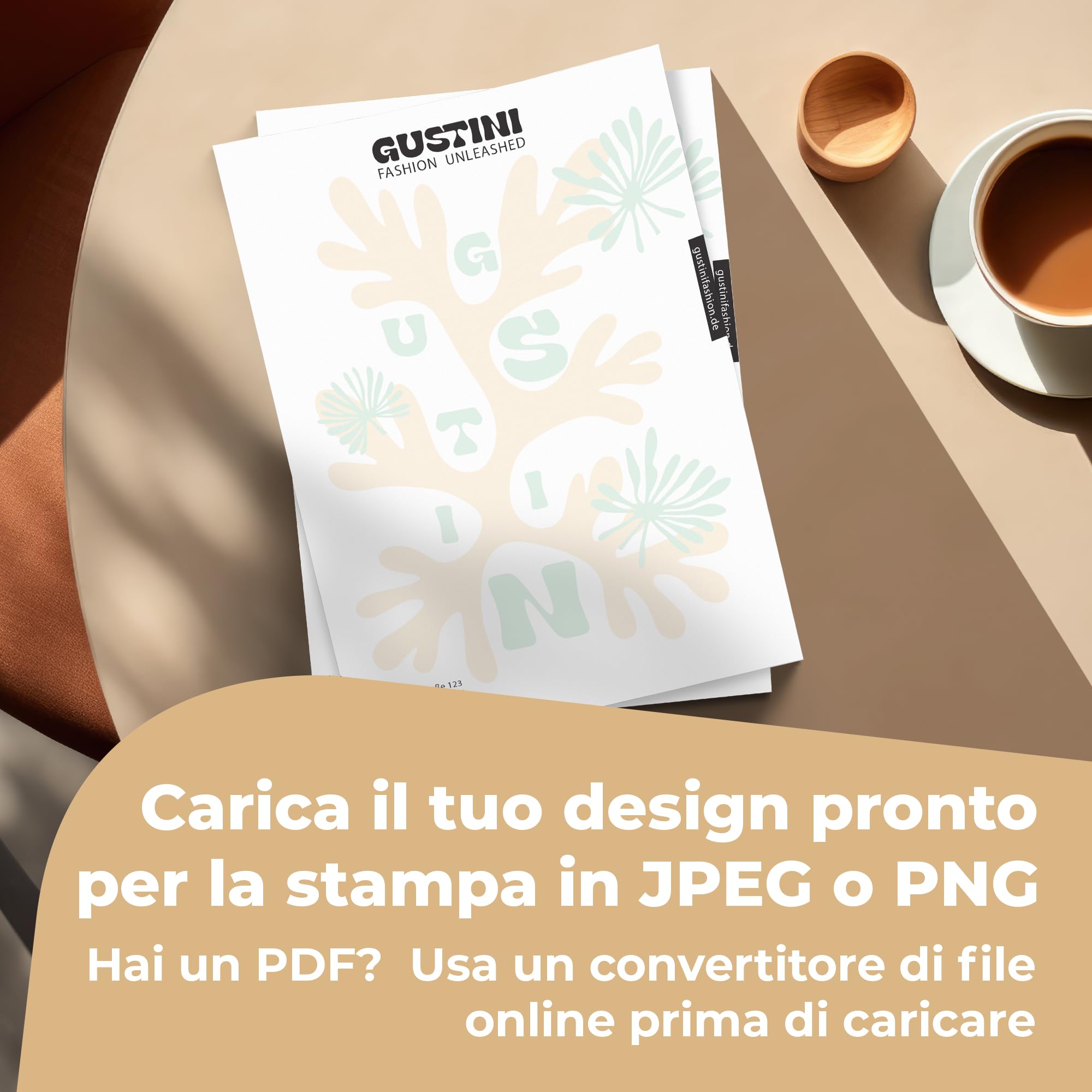 Cimpress Fogli con intestazione A4, Carta aziendale personalizzata con logo, Ufficio e comunicazione aziendale, Formato 210x297mm FSC (250)