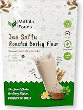 Mithila Foods 500g Jau Sattu | High-Fiber Barley Sattu | Protein-Rich Energy Drink | Low GI Superfood | Roasted & Pure | Natural & Wholesome | Authentic Traditional Cultural Flavor from Bihar