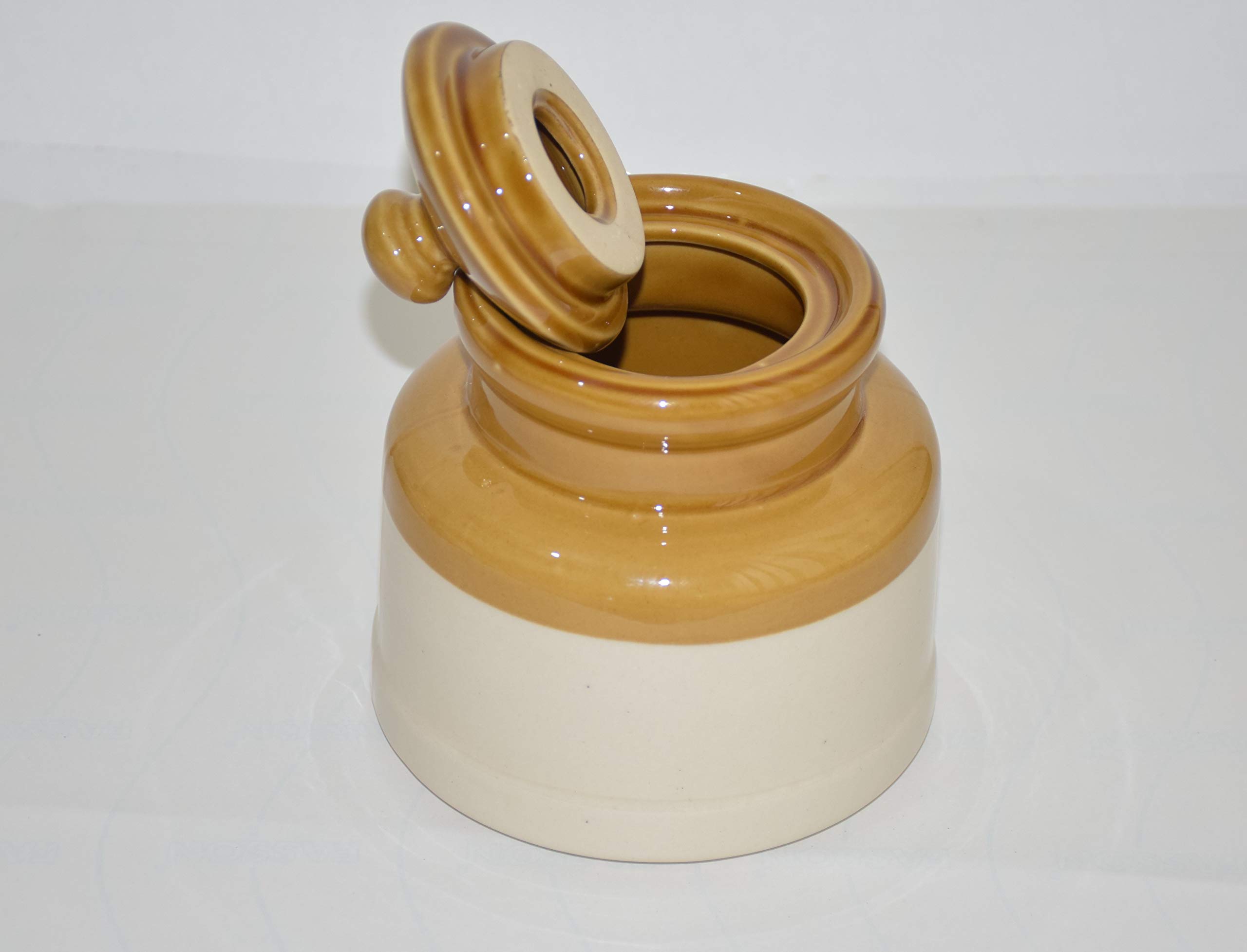 Vintage Ceramic Pickle Jars - Multicolor Set -4