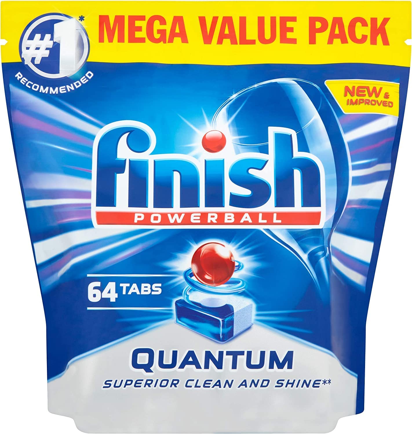 FinishQuantum Power Ball - 64 Tablets (Original)