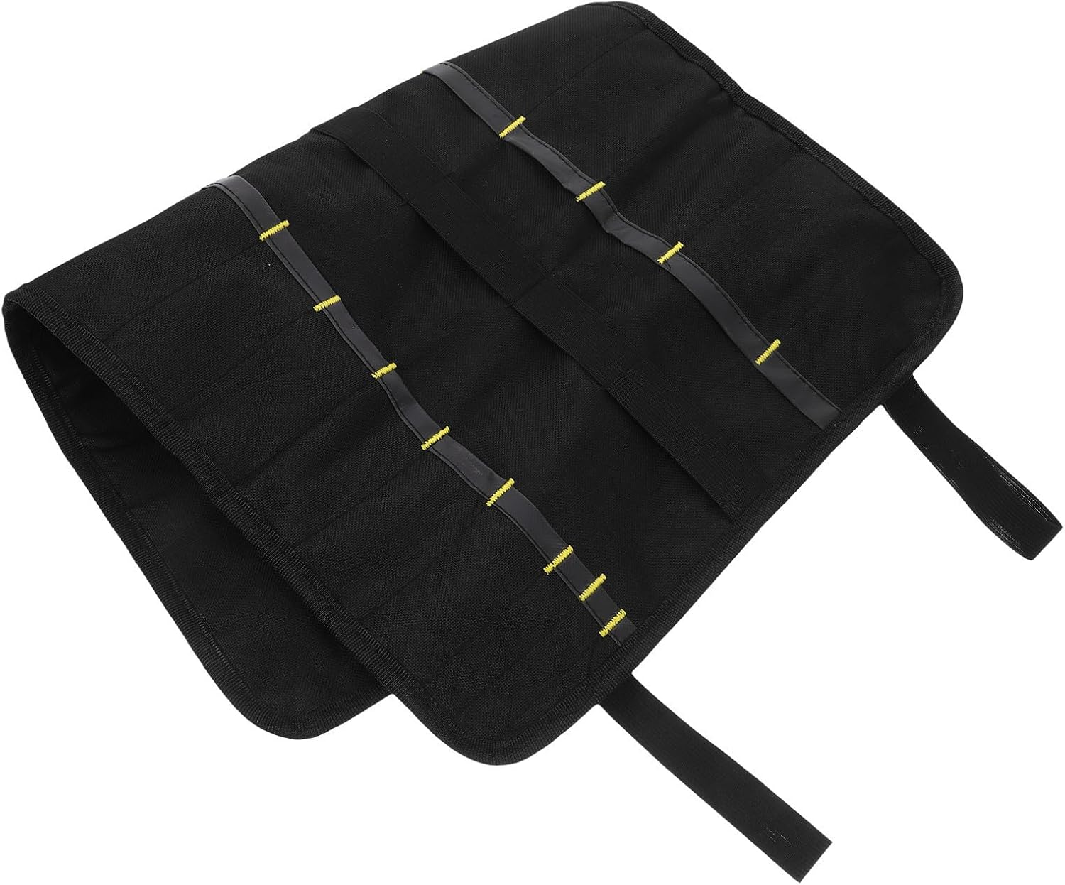 Black Oxford Cloth Small Tool Roll Organizer for Electricians
