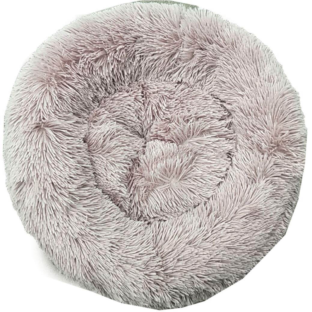 Lit pour Chien et Chat Z01 de 50cm Contre le Stress - Canapé Moelleux avec Oreiller Intérieur