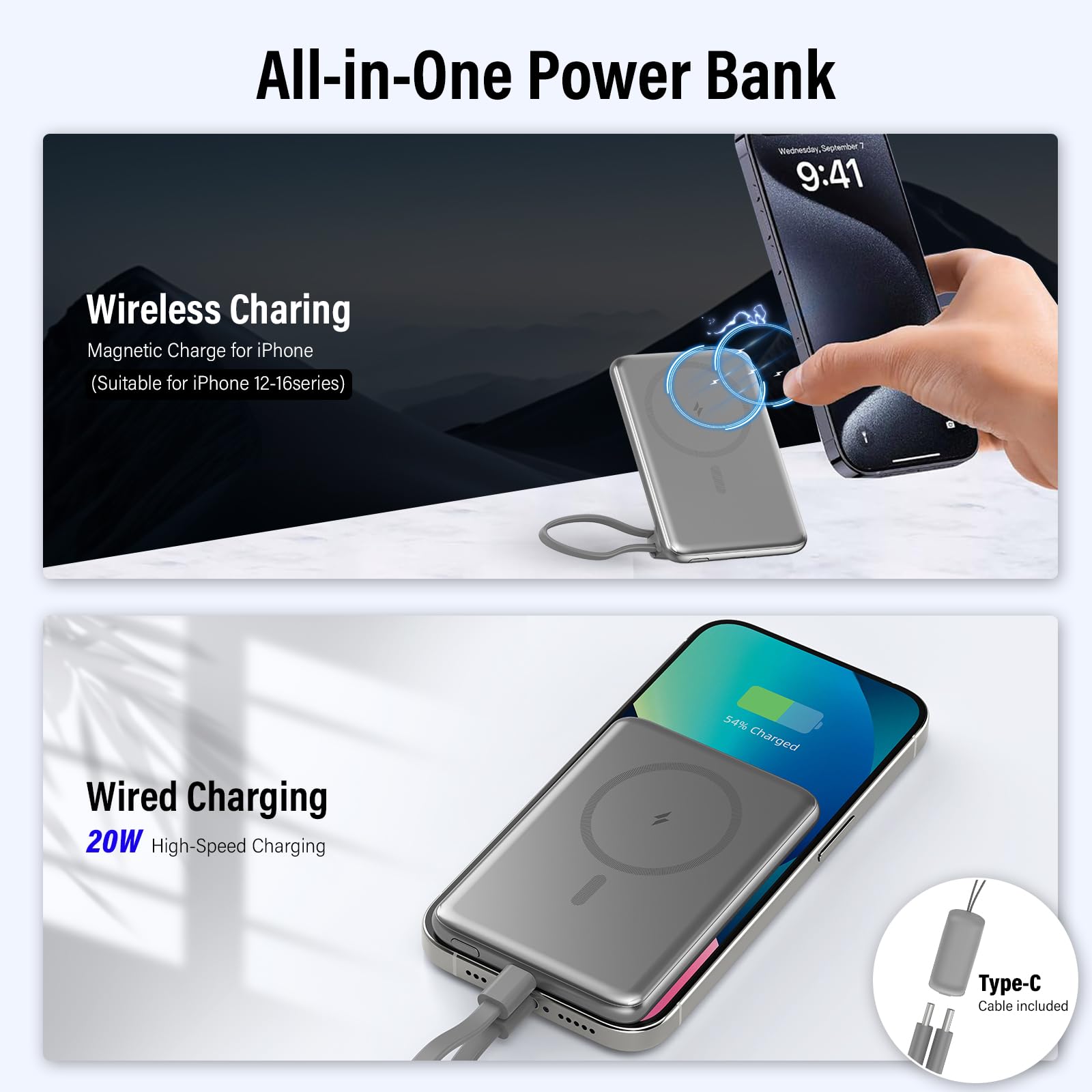 Magnetic Charger Anker Magsafe Battery Pack Iphone 12 Magnetic