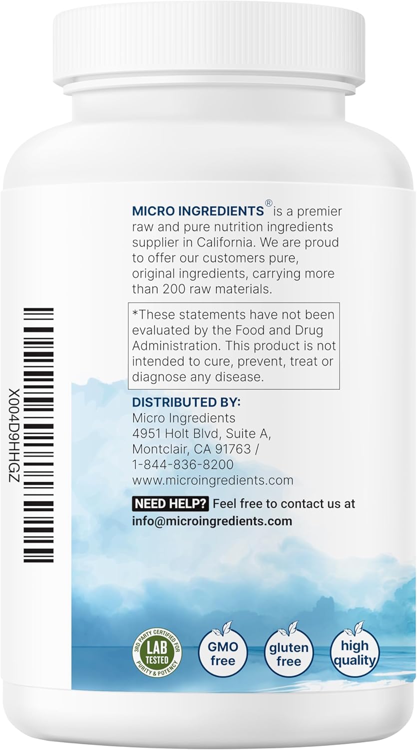 Magnesium Oxide 400mg, 500 Capsules | Elemental Form for Max Concentration | Supports Calm, Muscle & Nerve Health | Non-GMO - Image 7