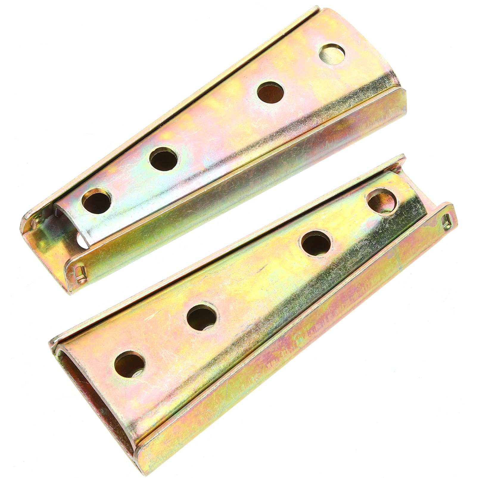 Staffa Bullone per Divano Componibile 12 Cm in Metallo Leggero, Connettore Stabile per Fissaggio Mobili, Ricambio per Bracciolo e Struttura Divani, Set 8 Pezzi per Uso Domestico
