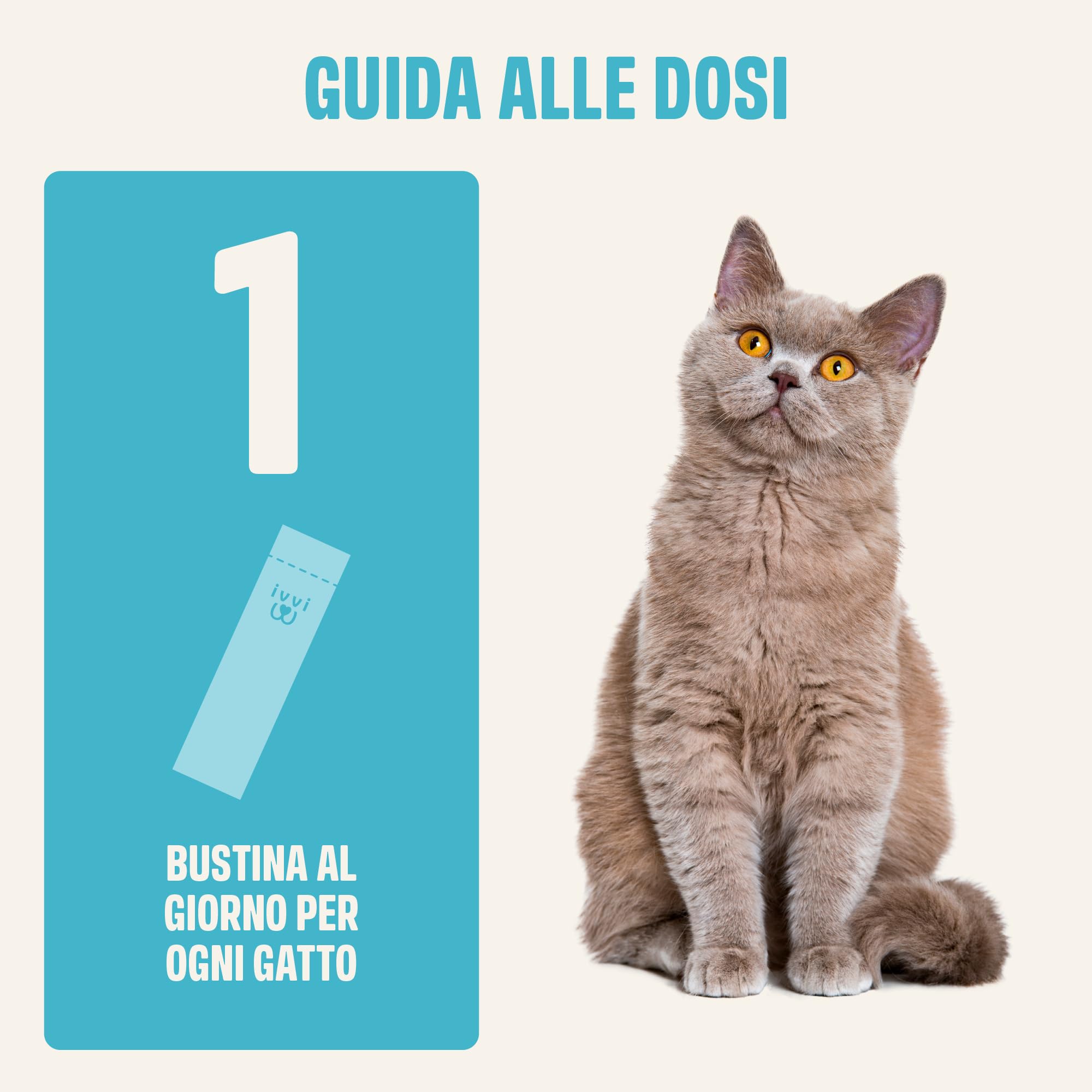 ivvi Essenza Multivitaminica per Gatti – snack cremoso con vero tonno – con vitamine del gruppo B, vitamine A, D3 ed E, biotina, L-lisina, magnesio e cozza verde – 30 x 15 g