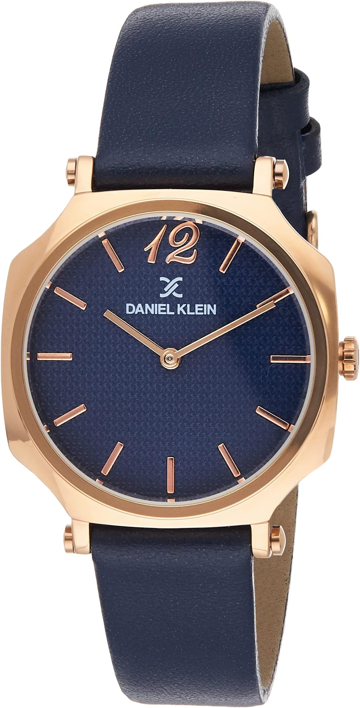 Daniel KleinWomen's Leather Black Watch - DK.1.12519-1