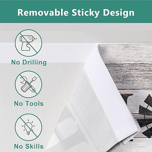 Miniatura 2 de Cortinas de puerta para ventanas de puerta, cortinas rústicas de madera de molino de viento para puerta de vidrio francés, cortinas de privacidad