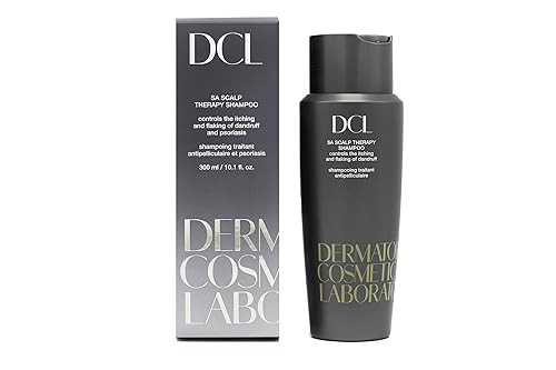 Miniatura 5 de DCL Skincare Sa Scalp Therapy Shampoo con ácido salicílico para picazón y descamación, control de la caspa, psoriasis del cuero cabelludo y
