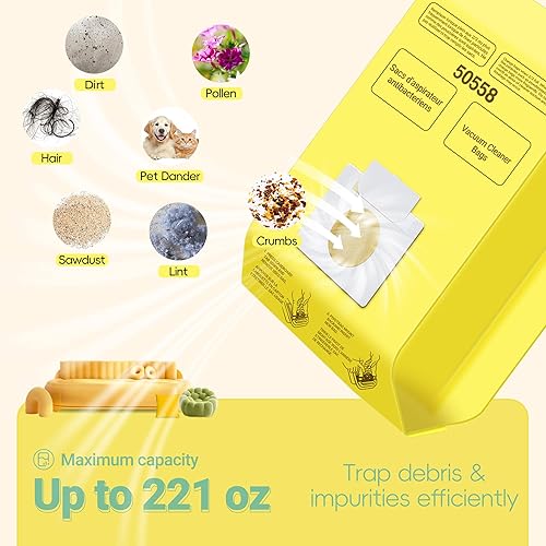 Miniatura 7 de Paquete de 30 bolsas para aspiradora Kenmore tipo CQ 5055 50555 50557 50558 y Panasonic tipo C-5 C-18, serie 200, serie 400, serie 600, serie 700,