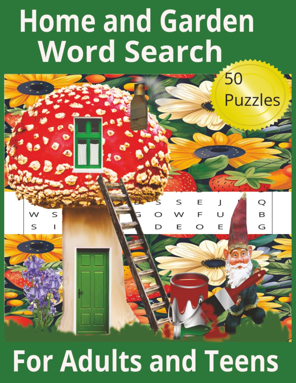 Home and Garden Word Search: Homemakers and Gardeners Word Search