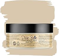 Vista 25 de Dixie Belle Paint Company - Pintura con acabado de tiza para muebles, color blanco lino (Drop Cloth), 8 fl oz, pintura mineral color blanco lino mate