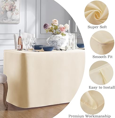 Miniatura 9 de Hstbgdlk Mantel blanco de 4 pies