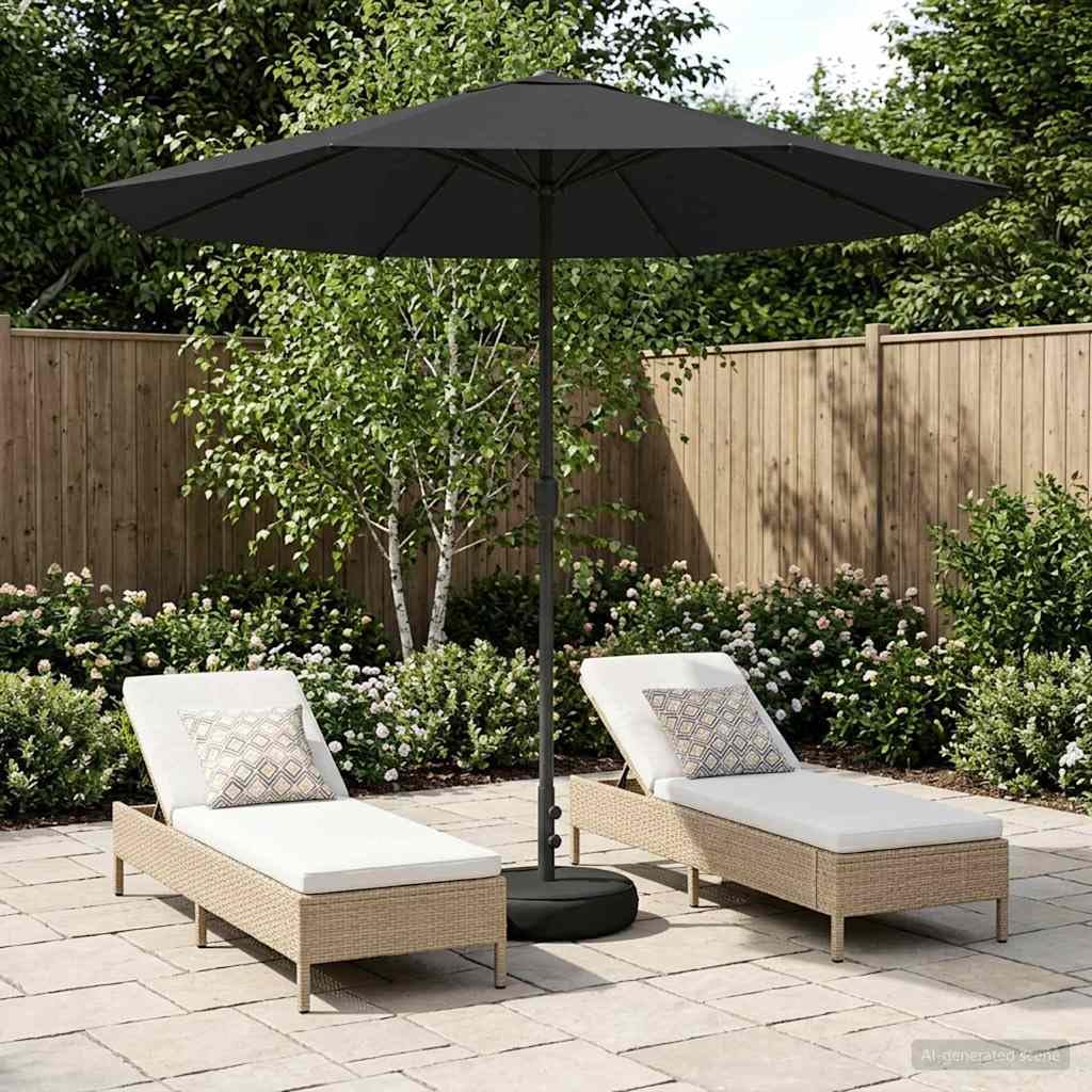 SYDE Parasol zewnętrzny 200 x 300 cm prostokątny poliester kremowy